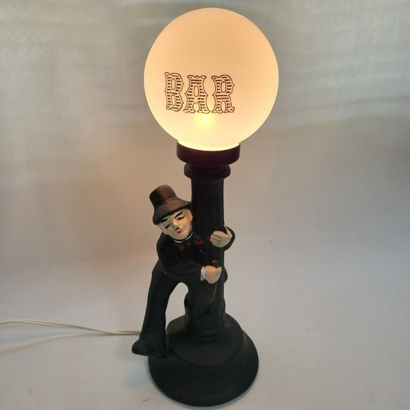 Unbranded Accents Vintage 3 Charlie Chaplin Drunk Hobo Bar Globe
